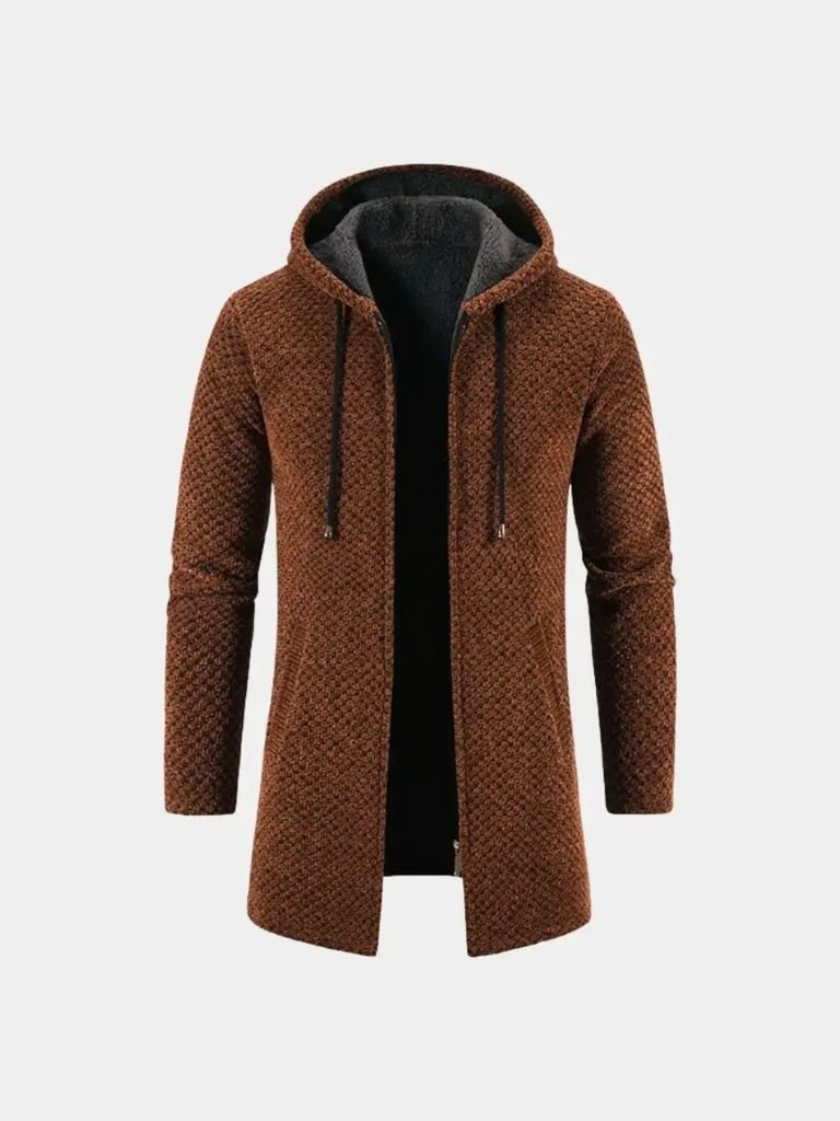 Lugano Knitted Hooded Winter Coat - Casa and Laro CASA LARO
