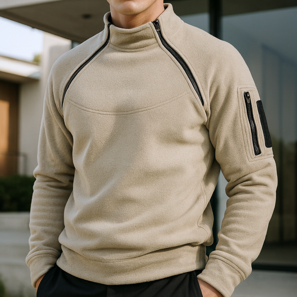 Luis - Tactical Fleece Pullover CASA LARO MEN