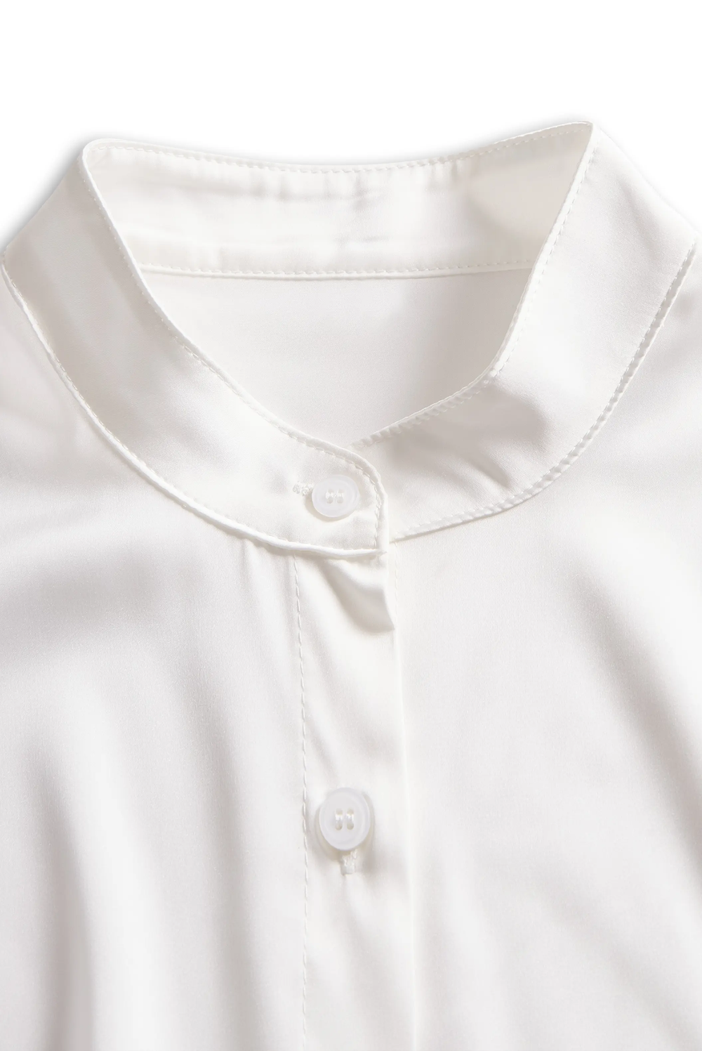 Luxury Silk-Satin Tailored Fit - Women's Blouse CASA LARO