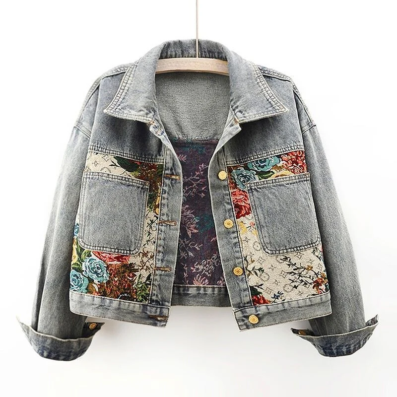 Lyon Blossom Denim - Jacket CASA LARO