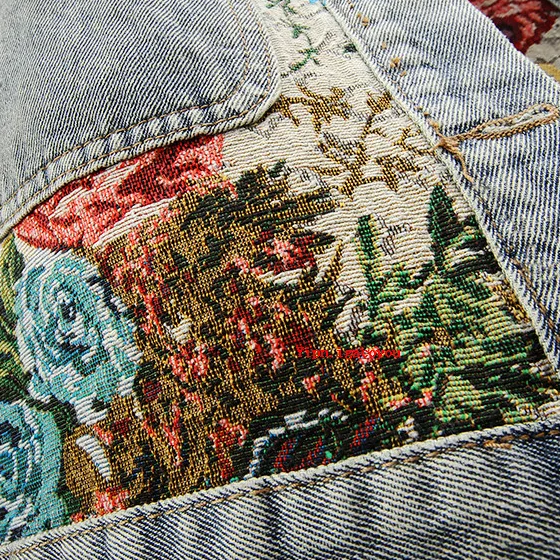 Lyon Blossom Denim - Jacket CASA LARO