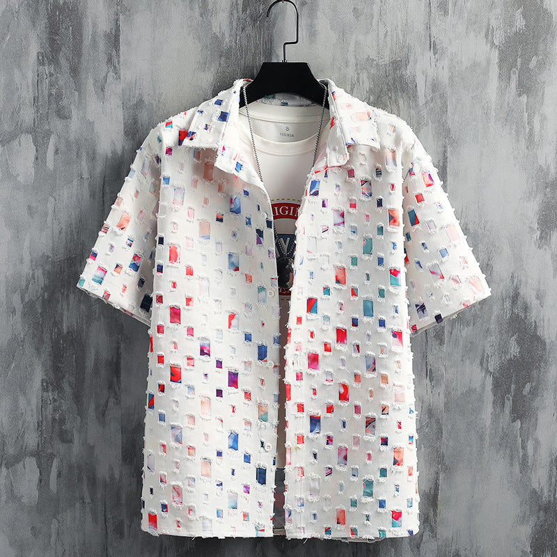 Lyon Multicolor Gradient - Two-Piece Set CASA LARO MEN