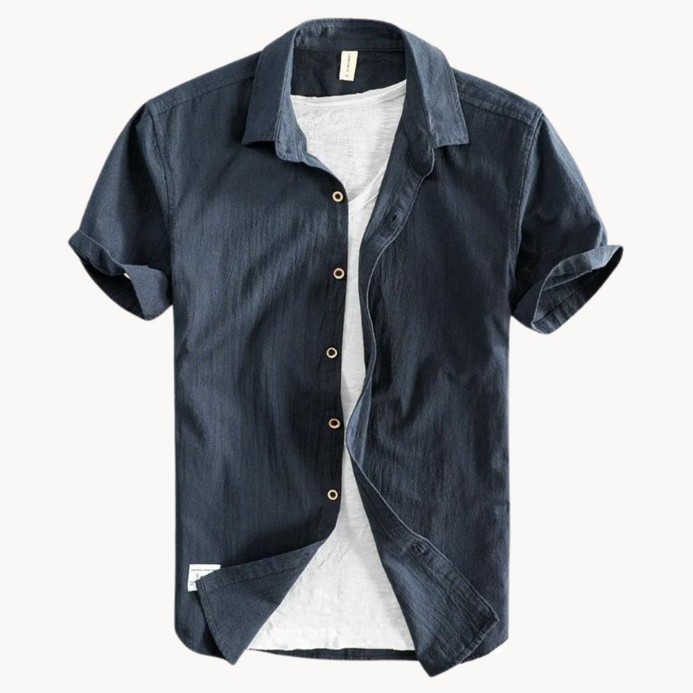 Madrid Cotton Linen - Shirt CASA LARO MEN