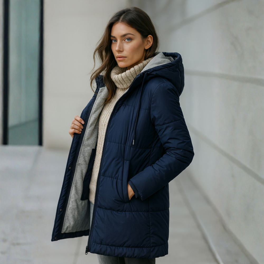 Mairah - Hooded Puffer Down Jacket CASA LARO