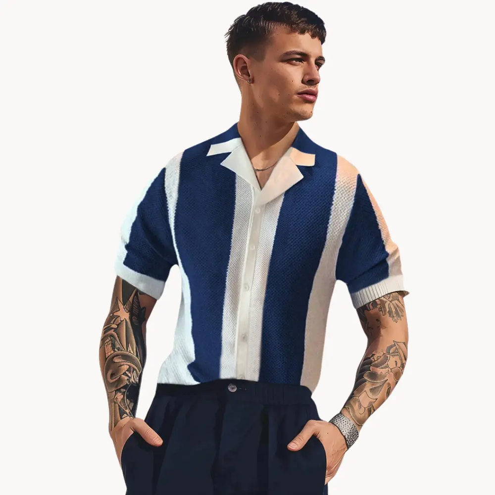Mariner Stripe Knit - Shirt CASA LARO