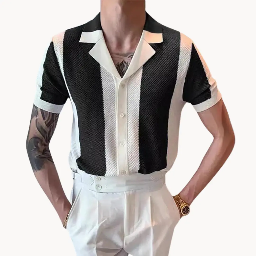 Mariner Stripe Knit - T-Shirt CASA LARO