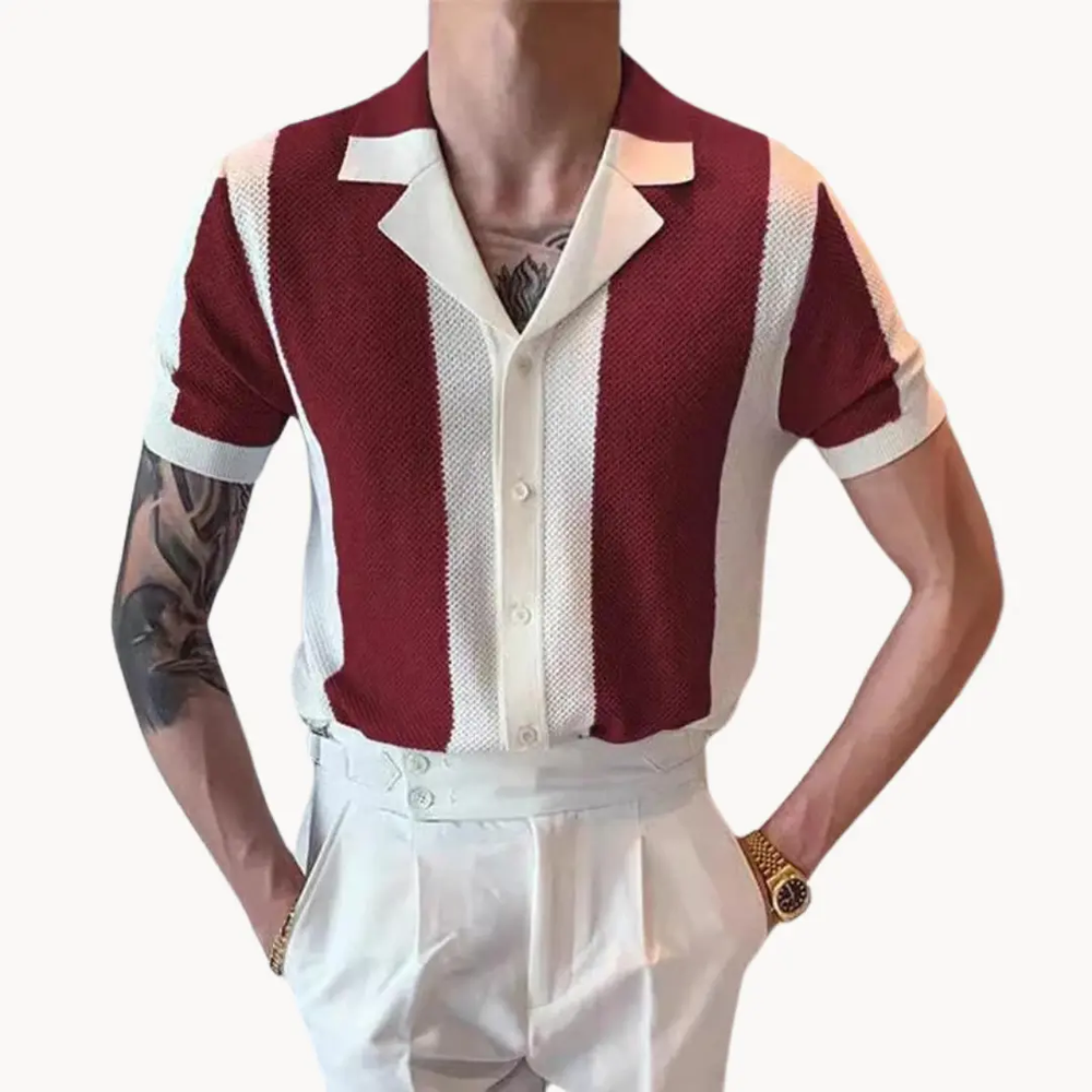 Mariner Stripe Knit - T-Shirt CASA LARO