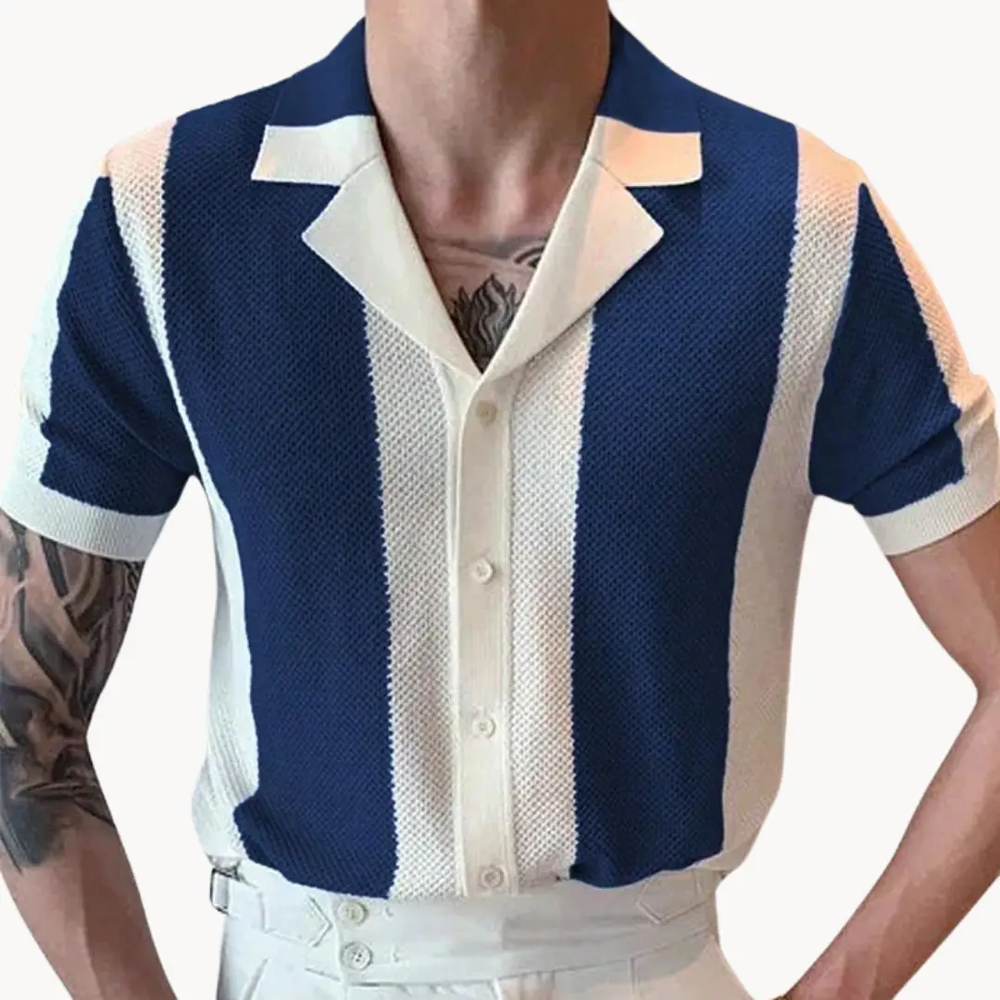 Mariner Stripe Knit - T-Shirt CASA LARO
