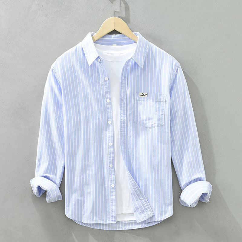 Marseille Striped Linen - Shirt CASA LARO