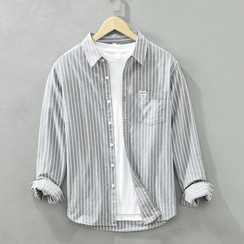 Marseille Striped Linen - Shirt CASA LARO