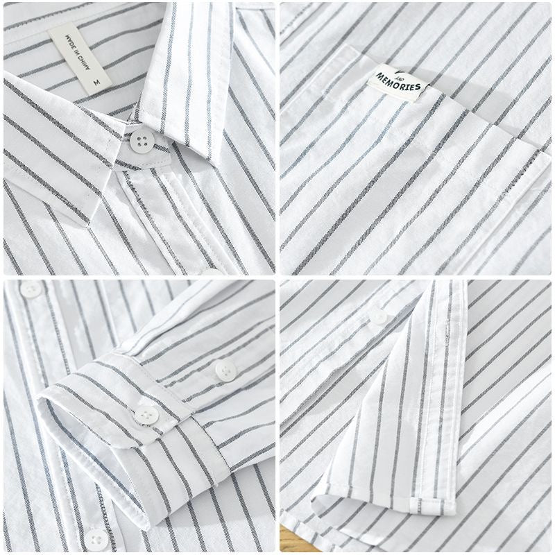 Marseille Striped Linen - Shirt CASA LARO