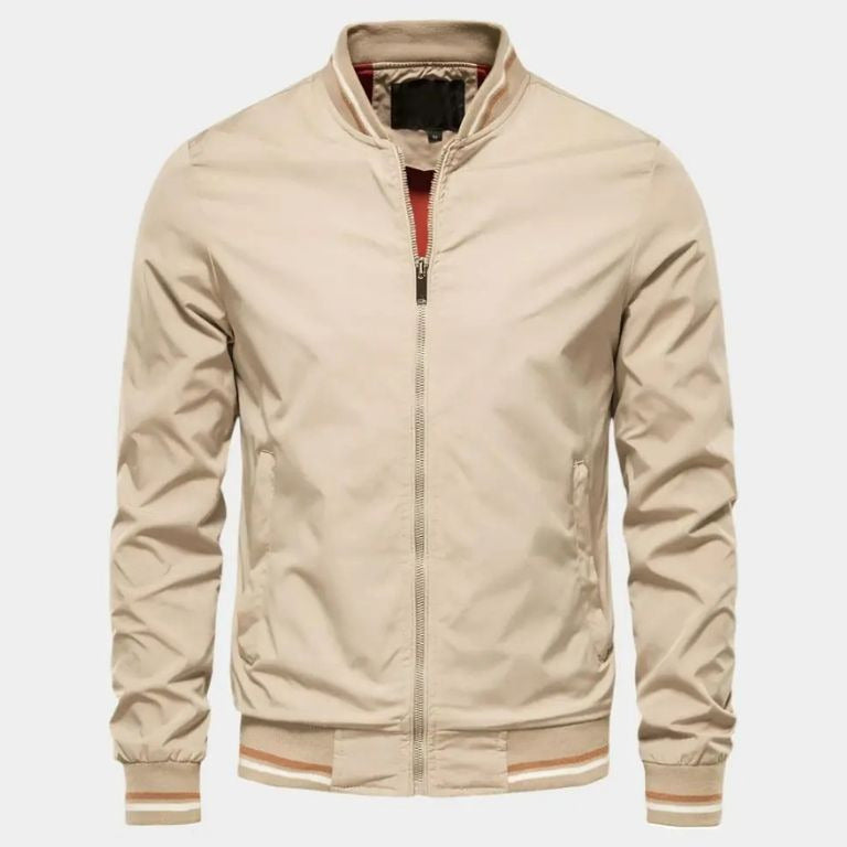 Massimo Classic Zip-Up Bomber - Jacket CASA LARO MEN