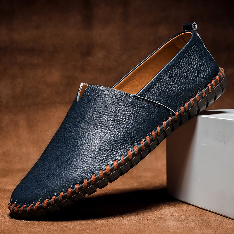 Massimo Leather Slip-On - Loafers CASA LARO MEN