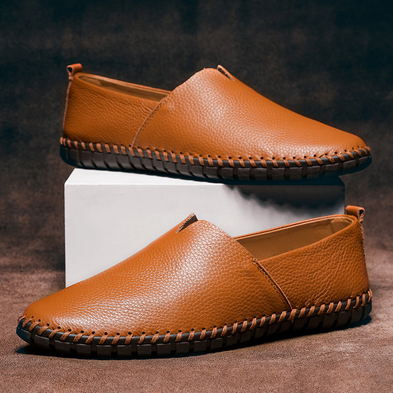 Massimo Leather Slip-On - Loafers CASA LARO MEN