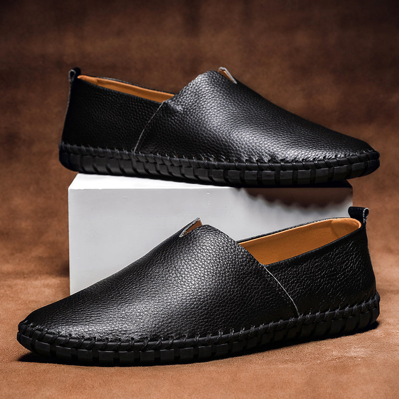 Massimo Leather Slip-On - Loafers CASA LARO MEN