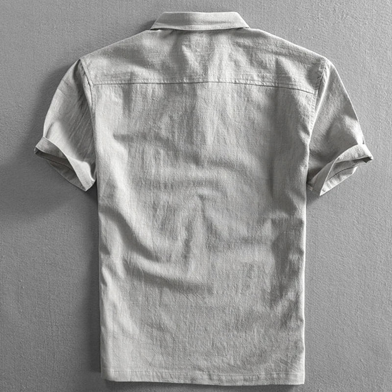 Massimo Linen - Polo Shirt CASA LARO MEN