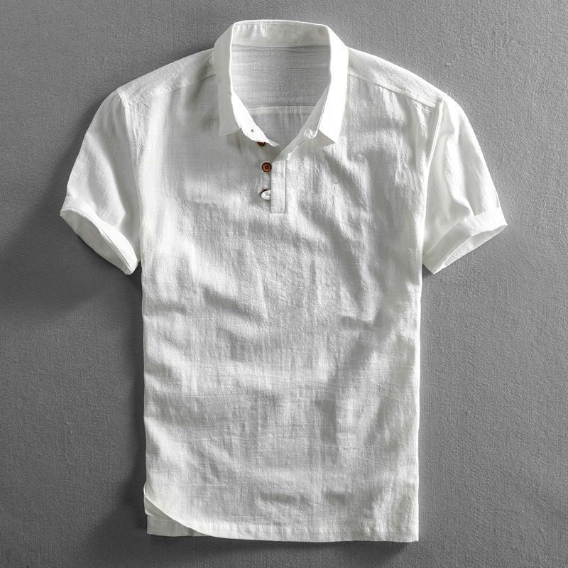 Massimo Linen - Polo Shirt CASA LARO MEN