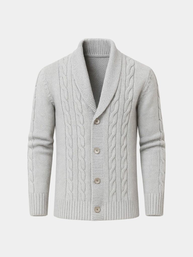 Men's Elegant Knit Cardigan - Casa  Laro CASA LARO