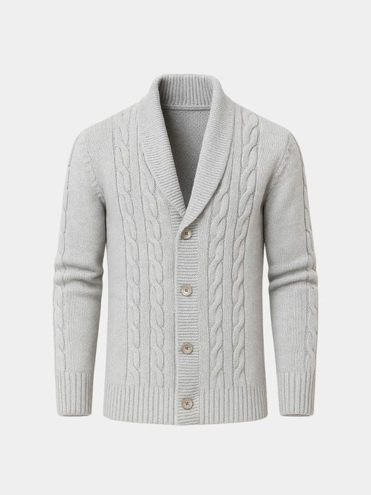 Men's Elegant Knit Cardigan - Casa  Laro CASA LARO