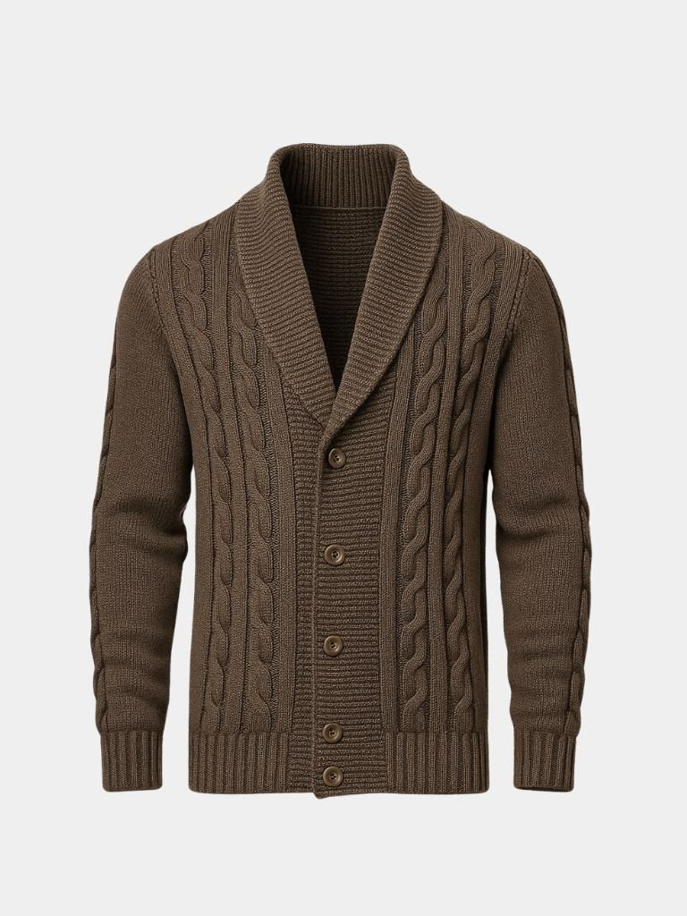 Men's Elegant Knit Cardigan - Casa  Laro CASA LARO