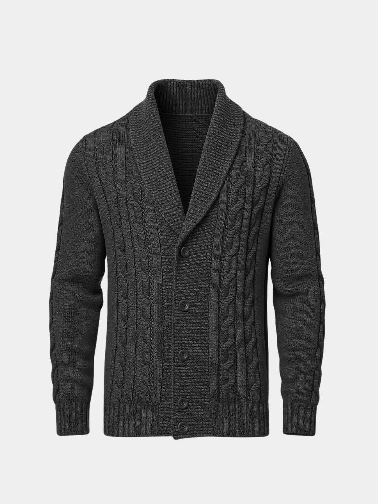 Men's Elegant Knit Cardigan - Casa  Laro CASA LARO