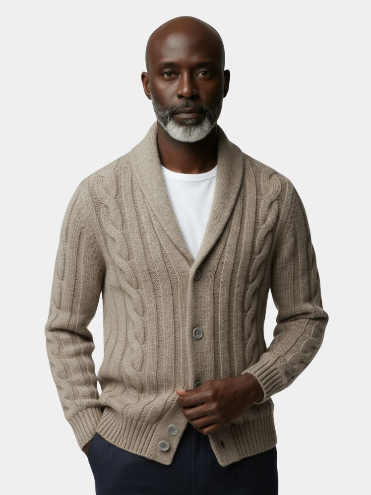 Men's Knitted Cardigan - Casa  Laro CASA LARO