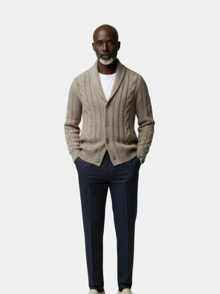 Men's Knitted Cardigan - Casa  Laro CASA LARO
