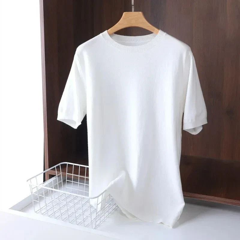 Merino Wool Comfort Fit - T-Shirt CASA LARO MEN