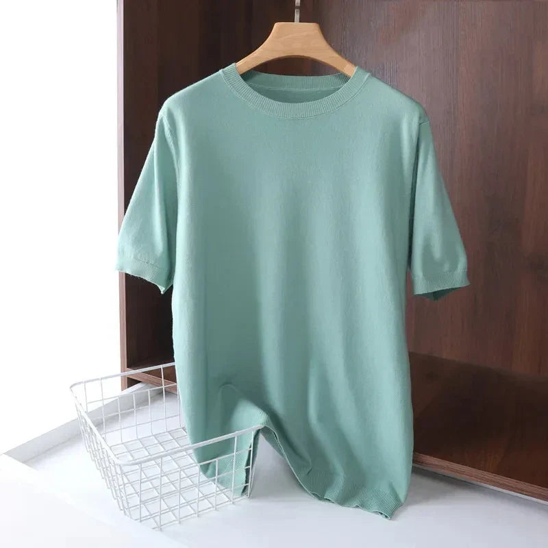 Merino Wool Comfort Fit - T-Shirt CASA LARO MEN