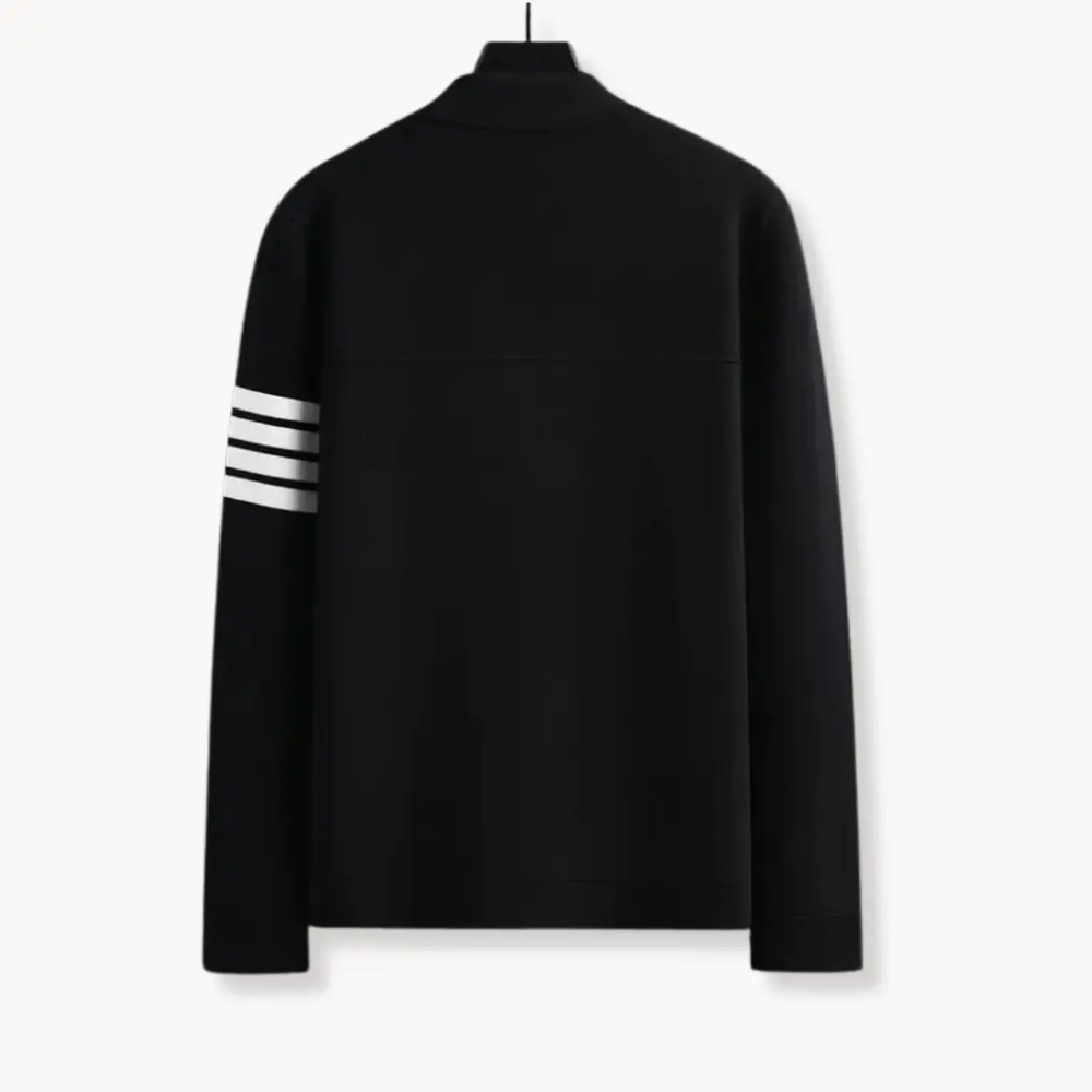 Merino Wool Lapel - Cardigan CASA LARO