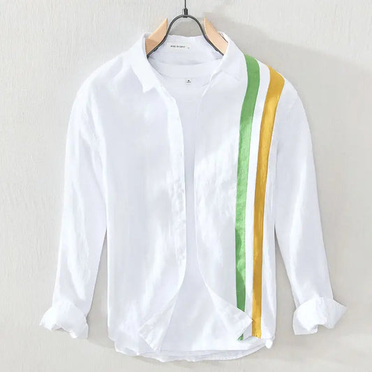 Milan Double-Stripe - Shirt CASA LARO MEN