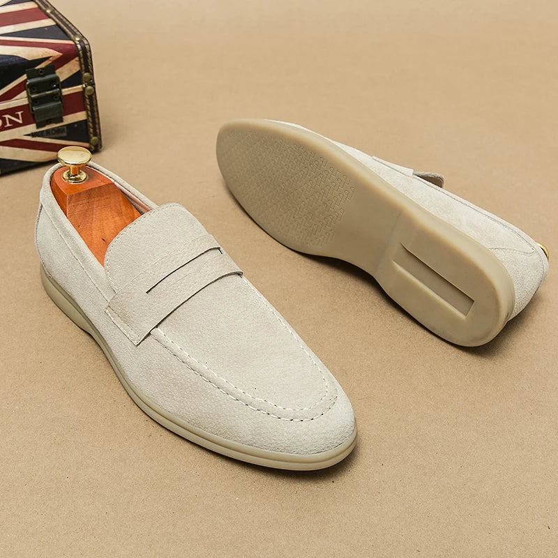 Milan Suede Slip-On - Loafers CASA LARO MEN