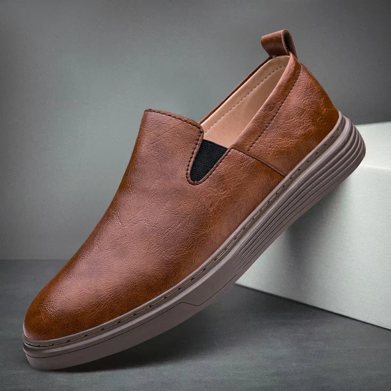 Milano Leather Slip-On - Loafers CASA LARO MEN
