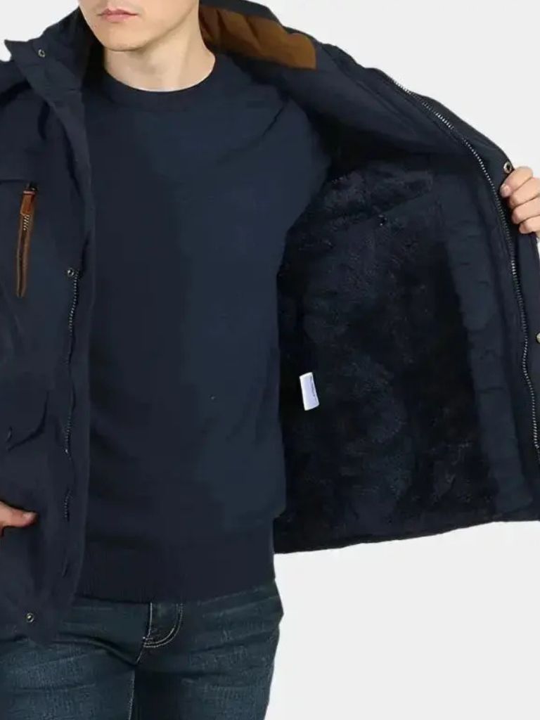 Military Hooded Jacket - Casa  Laro CASA LARO