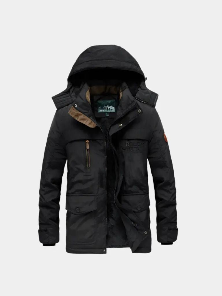 Military Hooded Jacket - Casa  Laro CASA LARO