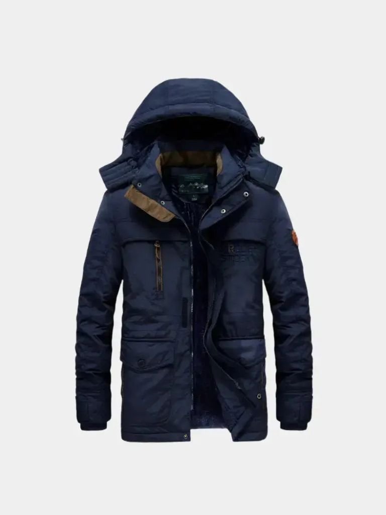 Military Hooded Jacket - Casa  Laro CASA LARO
