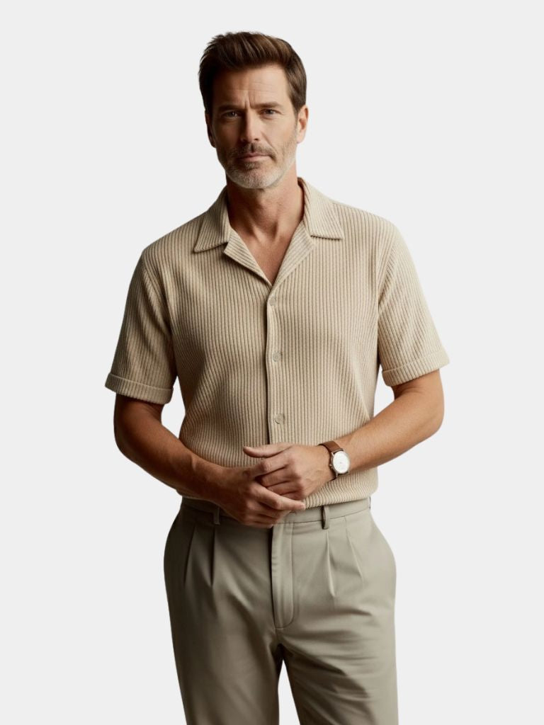 Minimalist Corduroy Shirt - Casa  Laro CASA LARO