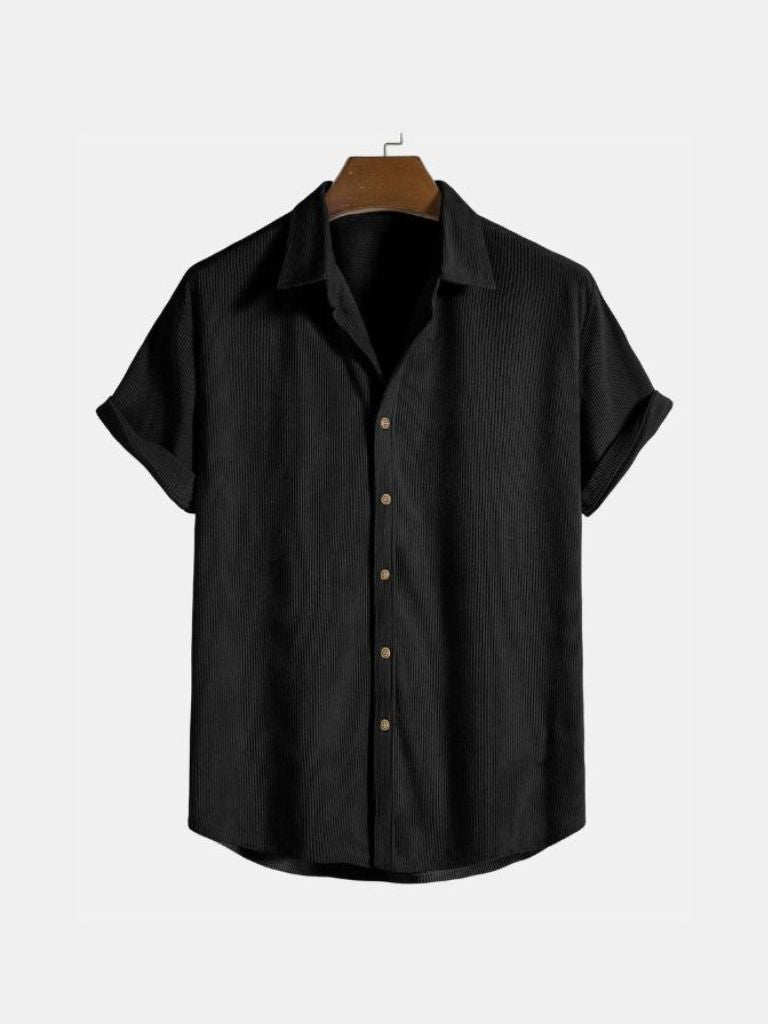 Minimalist Corduroy Shirt - Casa  Laro CASA LARO