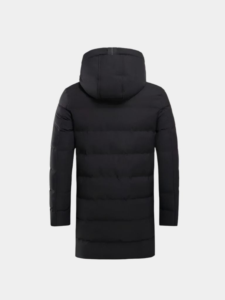 Minimalist Long Puffer Coat - Casa  Laro CASA LARO