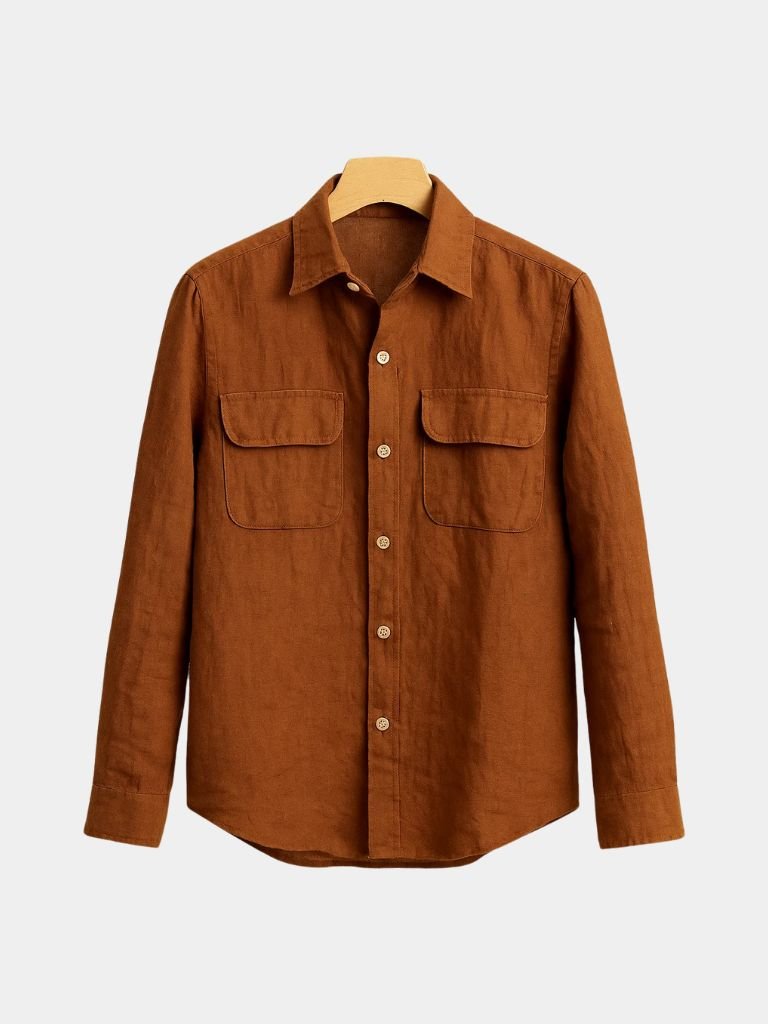 Minimalist Long Sleeve Shirt - Casa  Laro CASA LARO