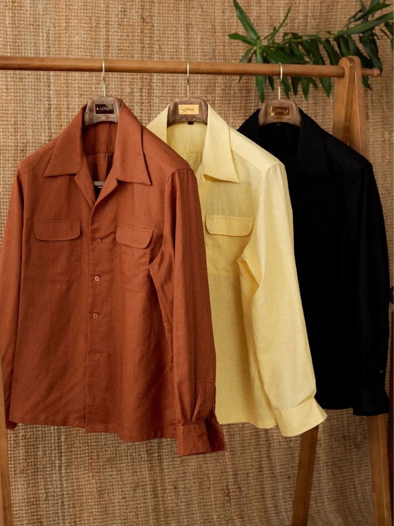 Minimalist Long Sleeve Shirt - Casa  Laro CASA LARO