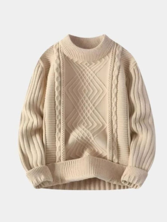 Minimalist Textured Sweater - Casa  Laro CASA LARO