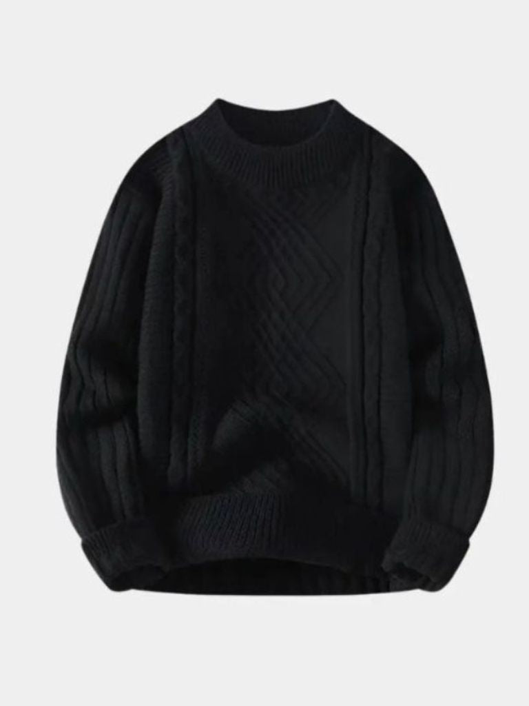 Minimalist Textured Sweater - Casa  Laro CASA LARO