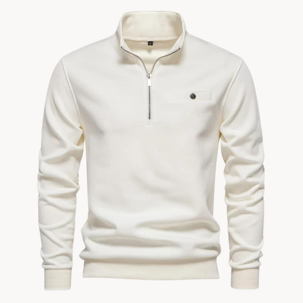 Mock Neck Zip - Sweater CASA LARO MEN