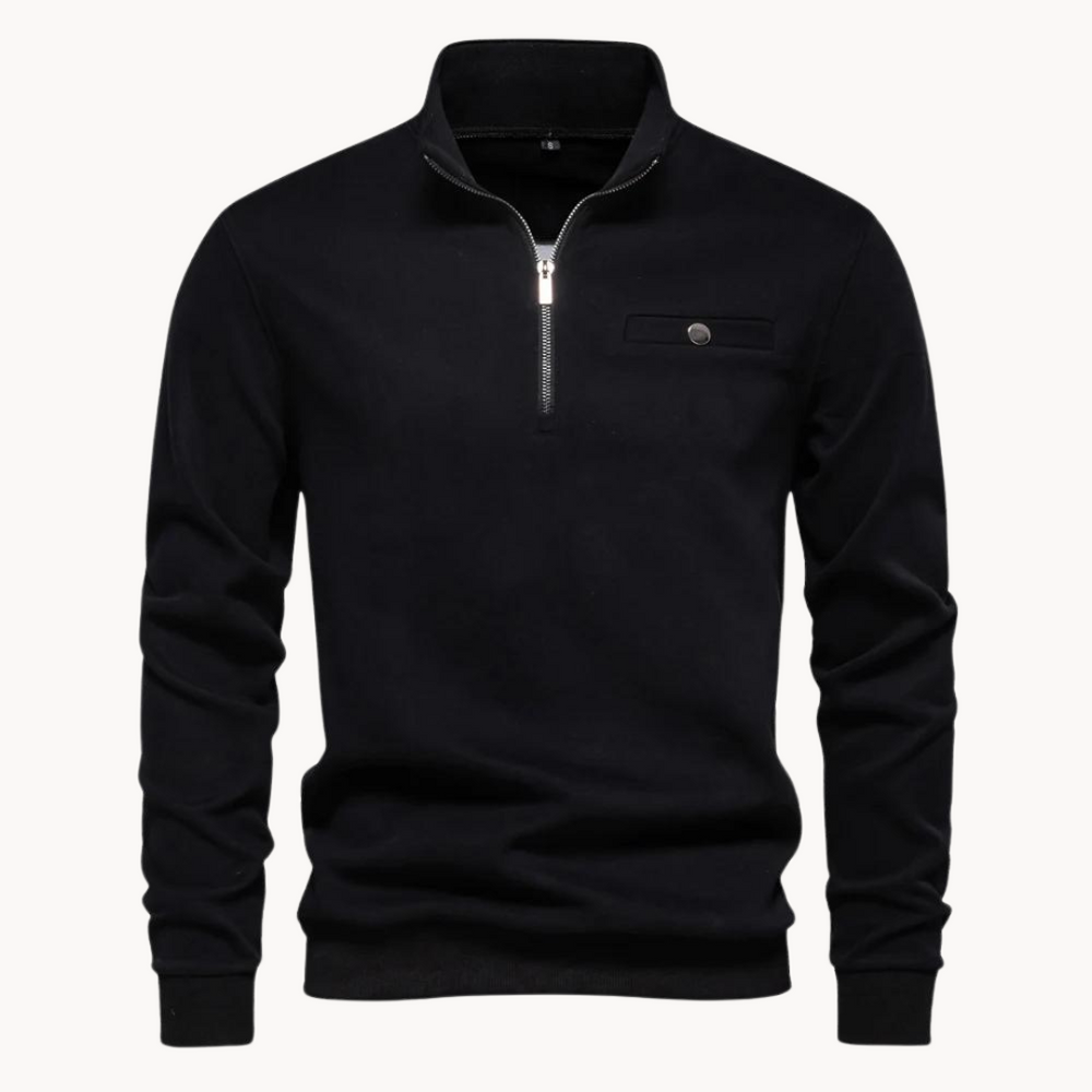 Mock Neck Zip - Sweater CASA LARO MEN