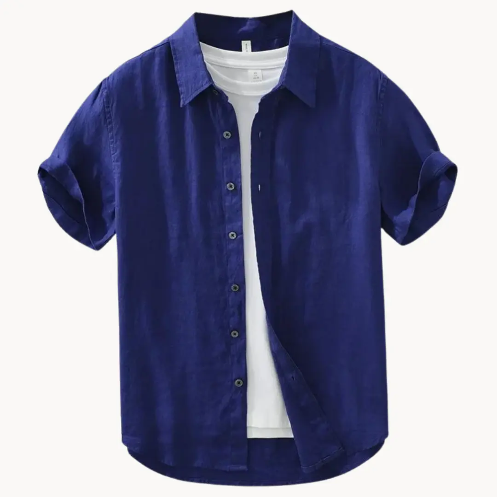 Modena Linen Short Sleeve - Shirt CASA LARO