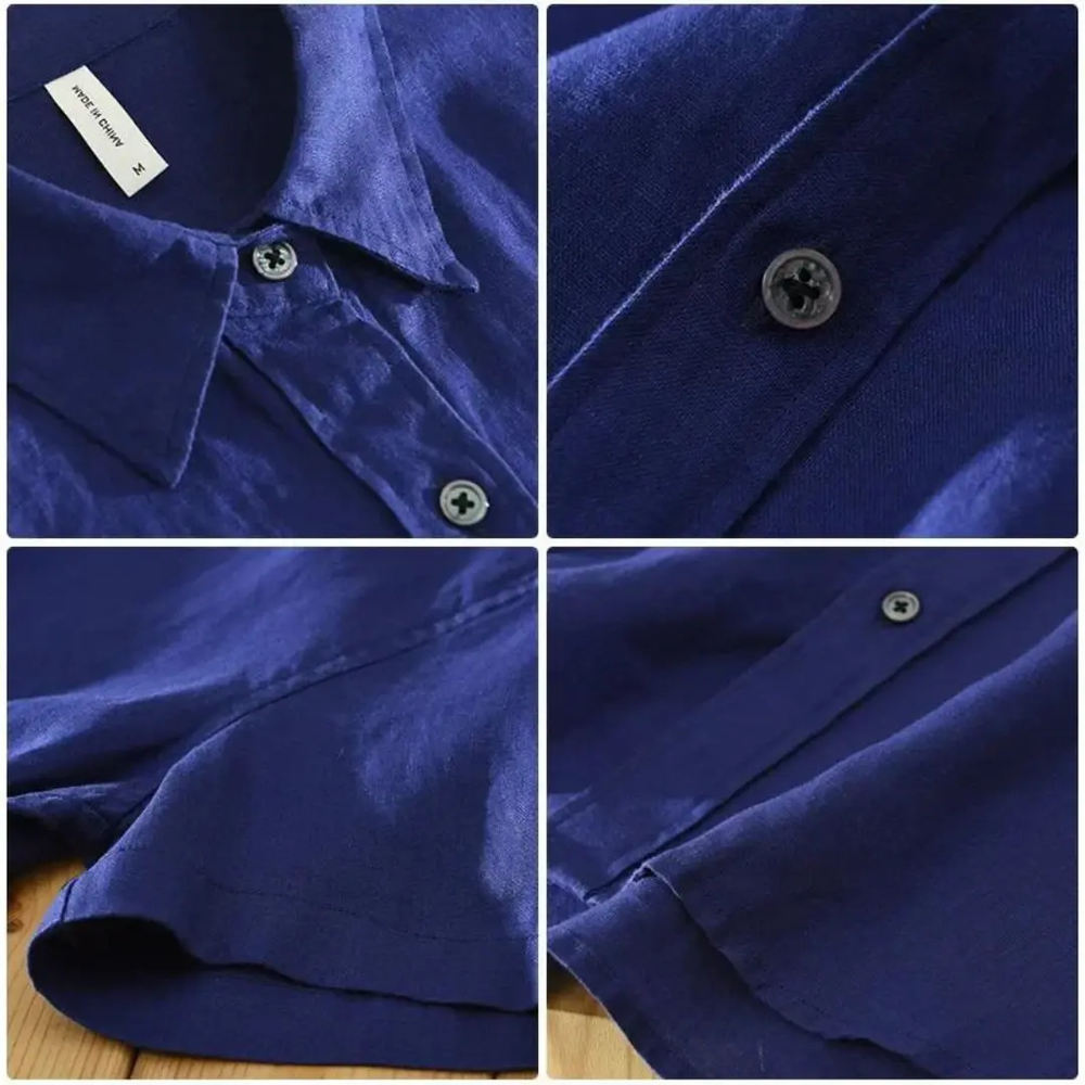 Modena Linen Short Sleeve - Shirt CASA LARO