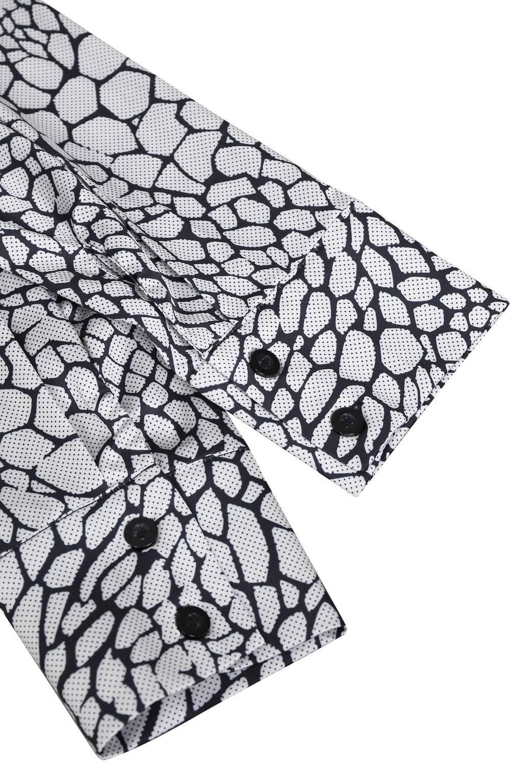 Modern Satin Printed Snake Pattern - Blouse CASA LARO