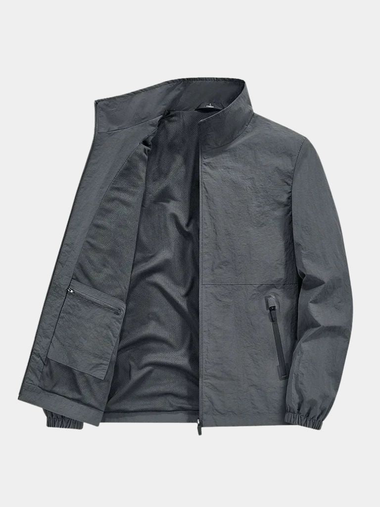 Modern Utility Zip Jacket - Casa  Laro CASA LARO