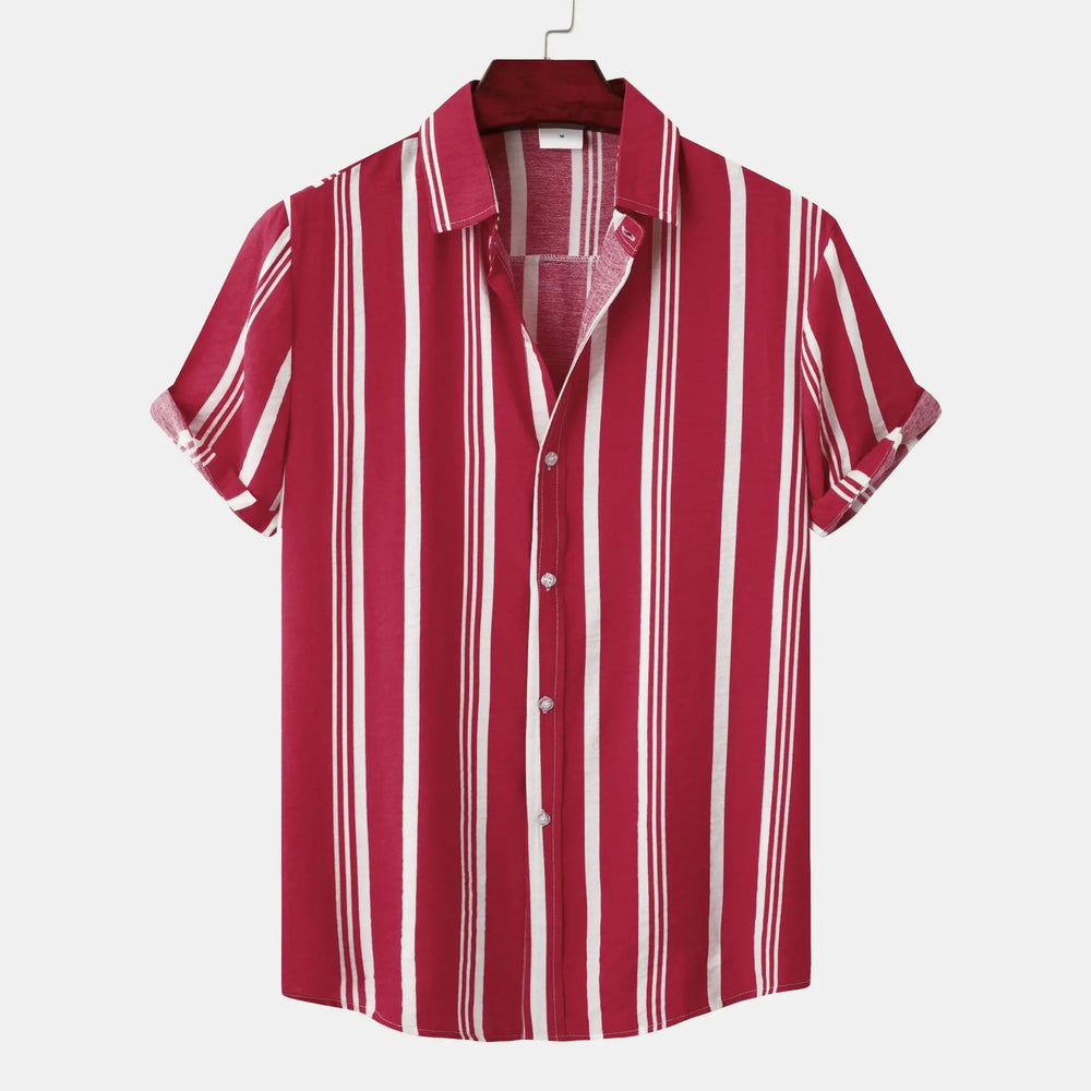 Navy Breton Stripe - Shirt CASA LARO MEN